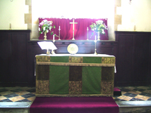 Church altar